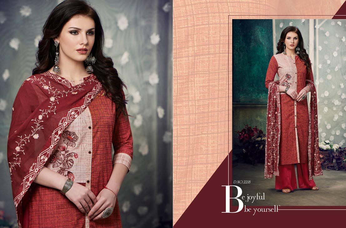 Rangoon Presents Non Stop Long Kurtis With Palazzo Set Rangoon Presents Non Stop Long Kurtis With Palazzo Set